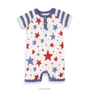 Tesa Babe Stars Stripes Shortie Romper